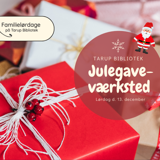 Lav julegaver på Tarup Bibliotek